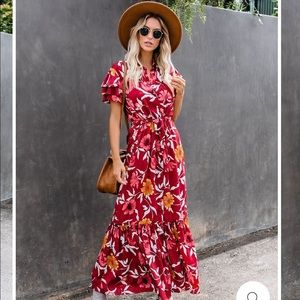 Vici Collection Floral Maxi Dress